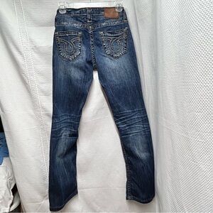 Big Star Blue Boot Cut Jeans with Classic‎ Fading